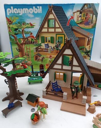 Playmobil forsthaus mit - playmobil,